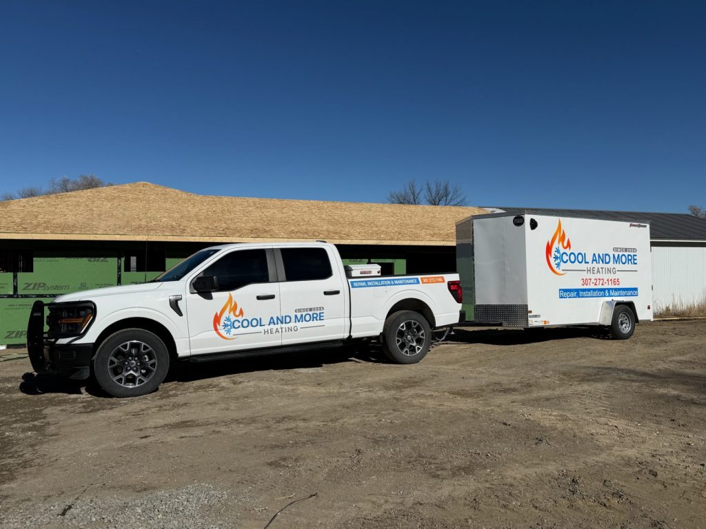 Heating and cooling services by Cool and More Heating