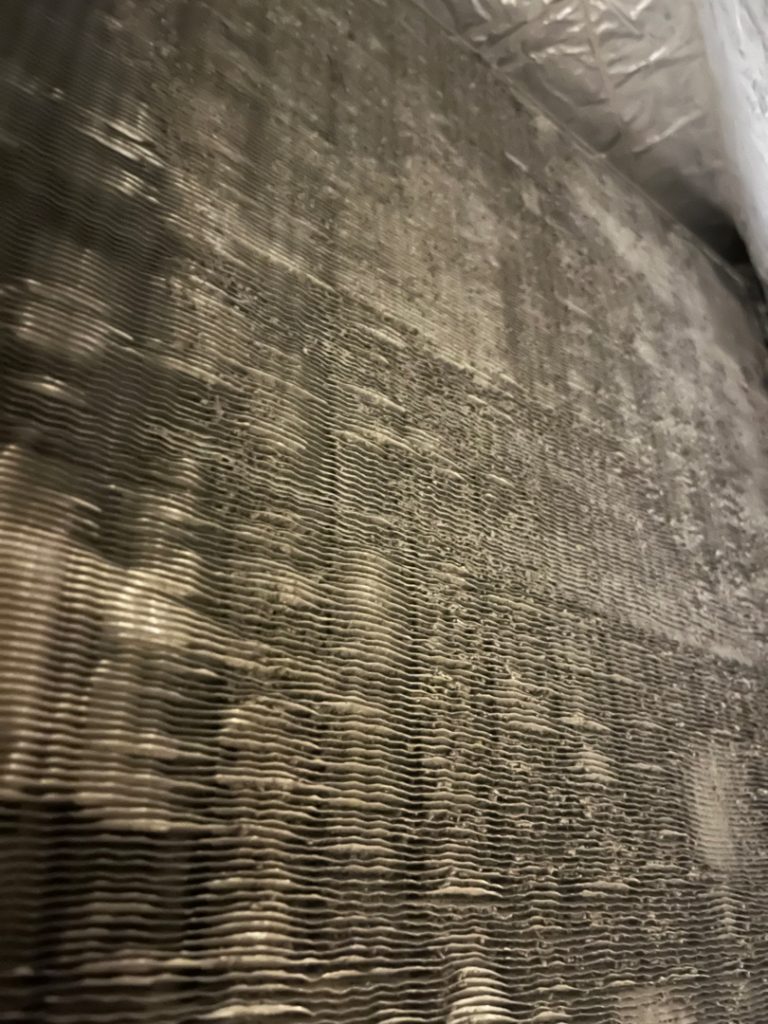 AC replacement in Lovell WY dirty indoor coil affecting system performance
